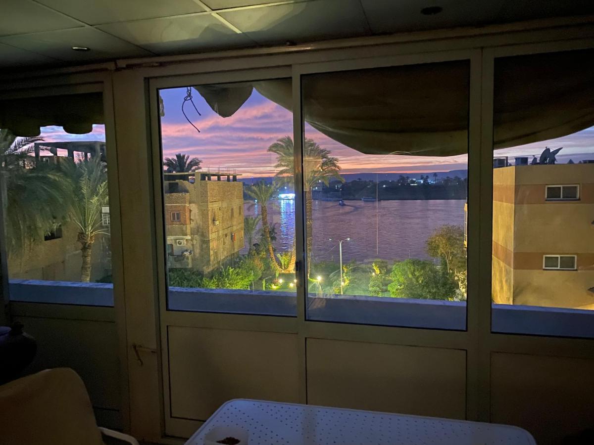 East Luxor Apartments With Nile Views Jazirat al Awwamiyah Exteriör bild